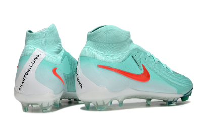 Men's Nike Phantom Luna Elite NU FG Football Boots - Jade/Red/White