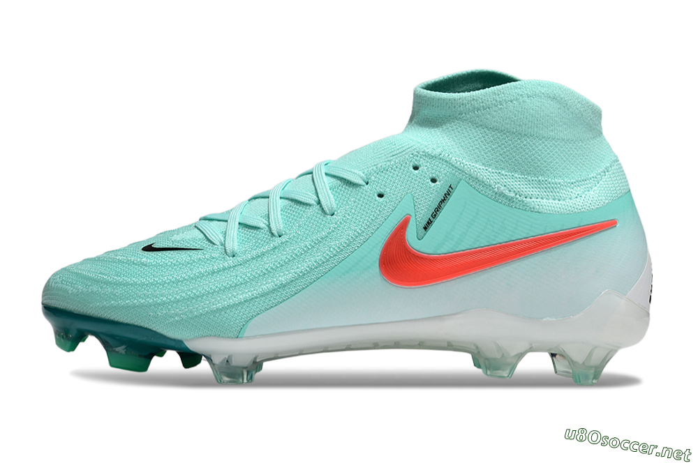 Men's Nike Phantom Luna Elite NU FG Football Boots - Jade/Red/White 0
