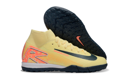 Kids Nike Air Zoom Mercurial Superfly 10 Elite TF Football Shoes - Yellow/Black/Red