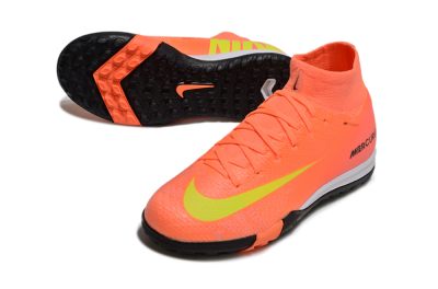 Kids Nike Air Zoom Mercurial Superfly 10 Elite TF Football Shoes - Red/Yellow/Black