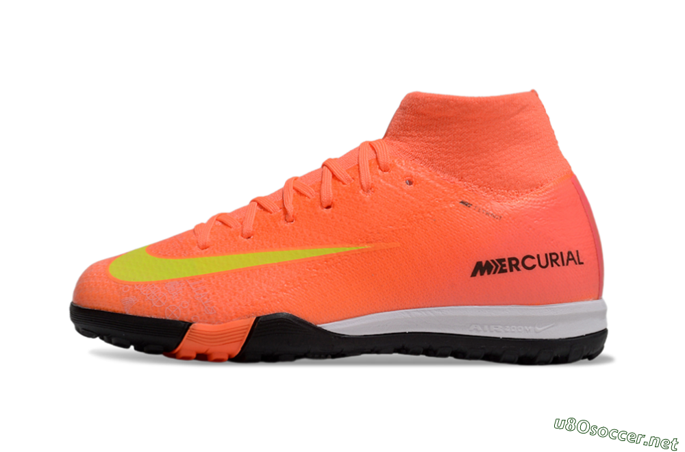 Kids Nike Air Zoom Mercurial Superfly 10 Elite TF Football Shoes - Red/Yellow/Black 0