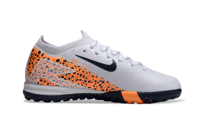 Kids Nike Air Zoom Mercurial Vapor 16 Elite TF Football Shoes - Grey/Black/Leopard