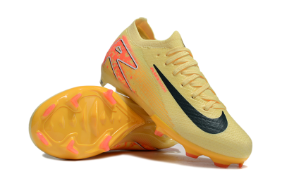Kids Nike Air Zoom Mercurial Vapor 16 Elite FG Football Boots - Yellow/Black/Red