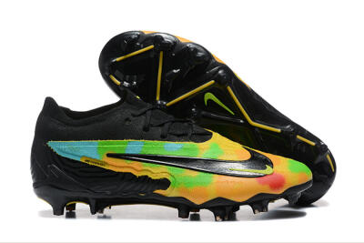 Men's Nike Phantom GX Elite FG Football Boots - Black/Rainbow