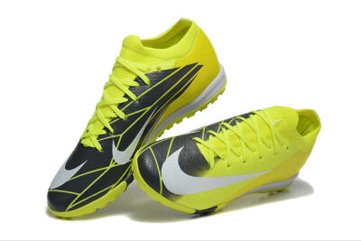 Men's Nike Air Zoom Mercurial Vapor 16 Elite TF Football Shoes - Yellow/Black/White