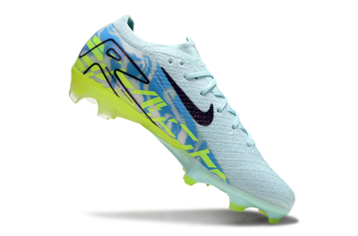 Unisex Nike Air Zoom Mercurial Vapor 16 Elite FG Football Boots - Jade/Blue/Yellow