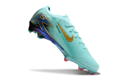 Unisex Nike Air Zoom Mercurial Vapor 16 Elite FG Football Boots - Jade/Gold/Blue