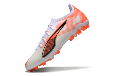 Men's Puma Ultra 5 Ultimate AG Football Boots - White/Red/Black