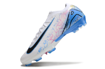 Men's Nike Air Zoom Mercurial Vapor 16 Elite FG Football Boots - White/Black/Blue/Pink/Yellow