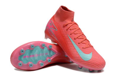 Men's Nike Air Zoom Mercurial Superfly 10 Elite AG Football Boots - Red/Jade