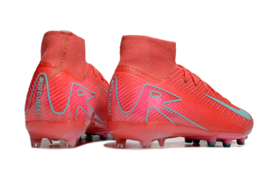 Men's Nike Air Zoom Mercurial Superfly 10 Elite AG Football Boots - Red/Jade