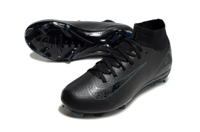 Kids Nike Air Zoom Mercurial Superfly 10 Elite FG Football Boots - Black/Blue