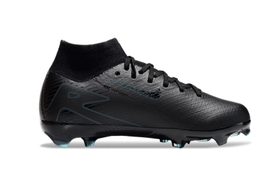 Kids Nike Air Zoom Mercurial Superfly 10 Elite FG Football Boots - Black/Blue