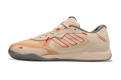 Men's Adidas Fevernova IC Football Shoes - Pink/Brown/Red