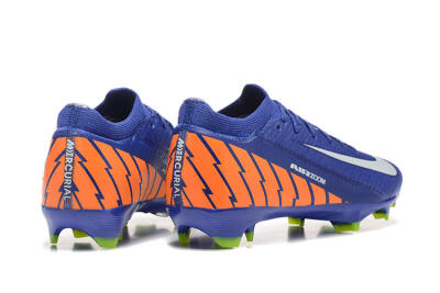 Unisex Nike Air Zoom Mercurial Vapor 16 Elite FG Football Boots - Blue/White/Orange