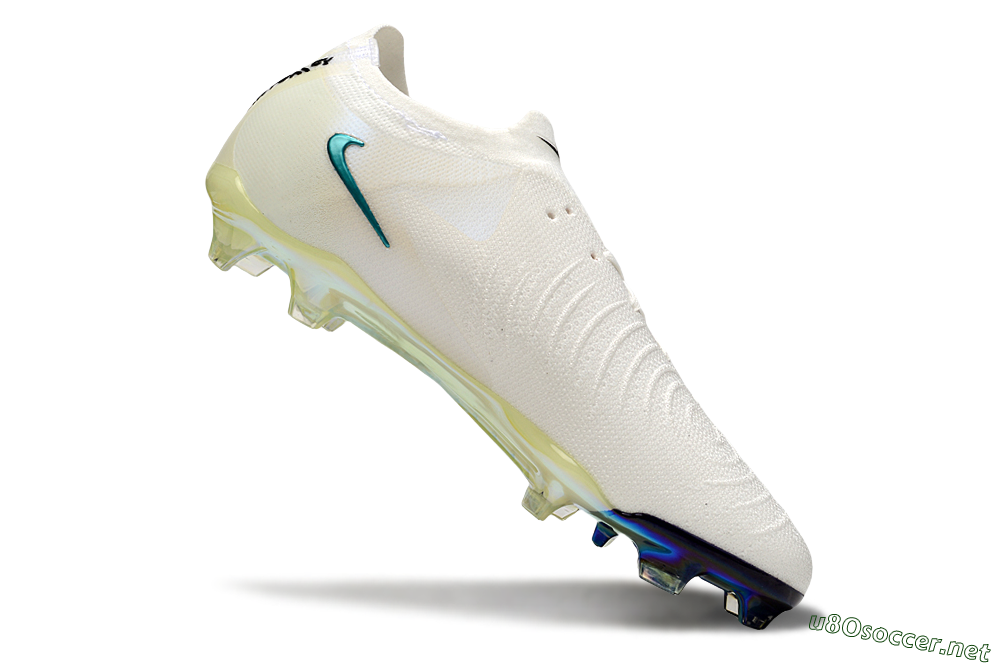 Men's Nike Phantom GX Elite FG Football Boots - Beige/Blue/Black 4