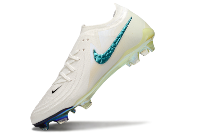 Men's Nike Phantom GX Elite FG Football Boots - Beige/Blue/Black