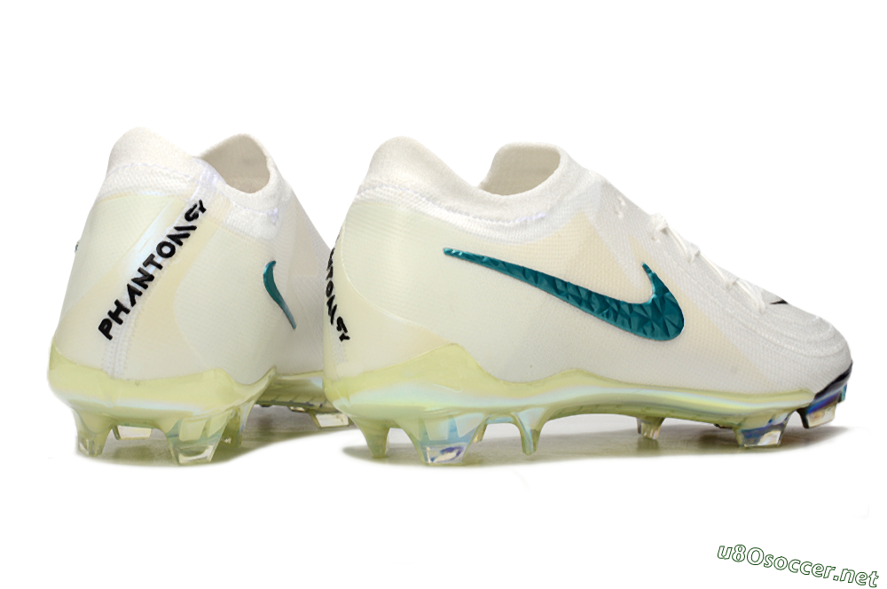 Men's Nike Phantom GX Elite FG Football Boots - Beige/Blue/Black 6