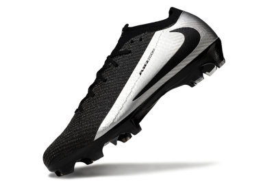 Unisex Nike Air Zoom Mercurial Vapor 16 Elite FG Football Boots - Black/Silver