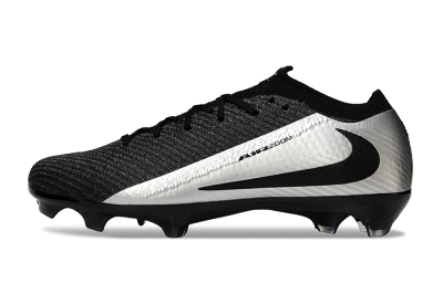 Unisex Nike Air Zoom Mercurial Vapor 16 Elite FG Football Boots - Black/Silver