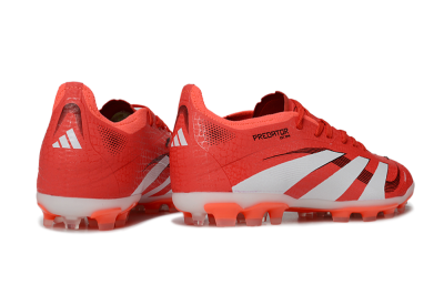 Unisex Adidas Predator 25 Elite TF Football Shoes - Red/White/Black