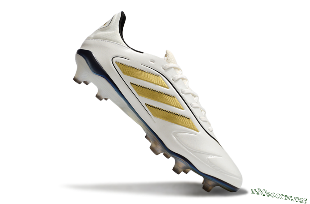 Men's Adidas Copa Pure 3 Elite FG Football Boots - White/Gold/Black 4