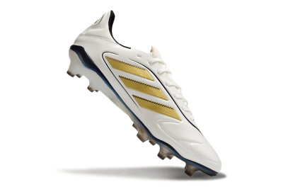 Men's Adidas Copa Pure 3 Elite FG Football Boots - White/Gold/Black