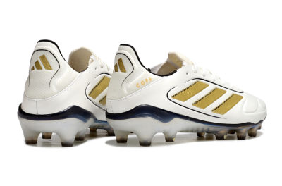 Men's Adidas Copa Pure 3 Elite FG Football Boots - White/Gold/Black
