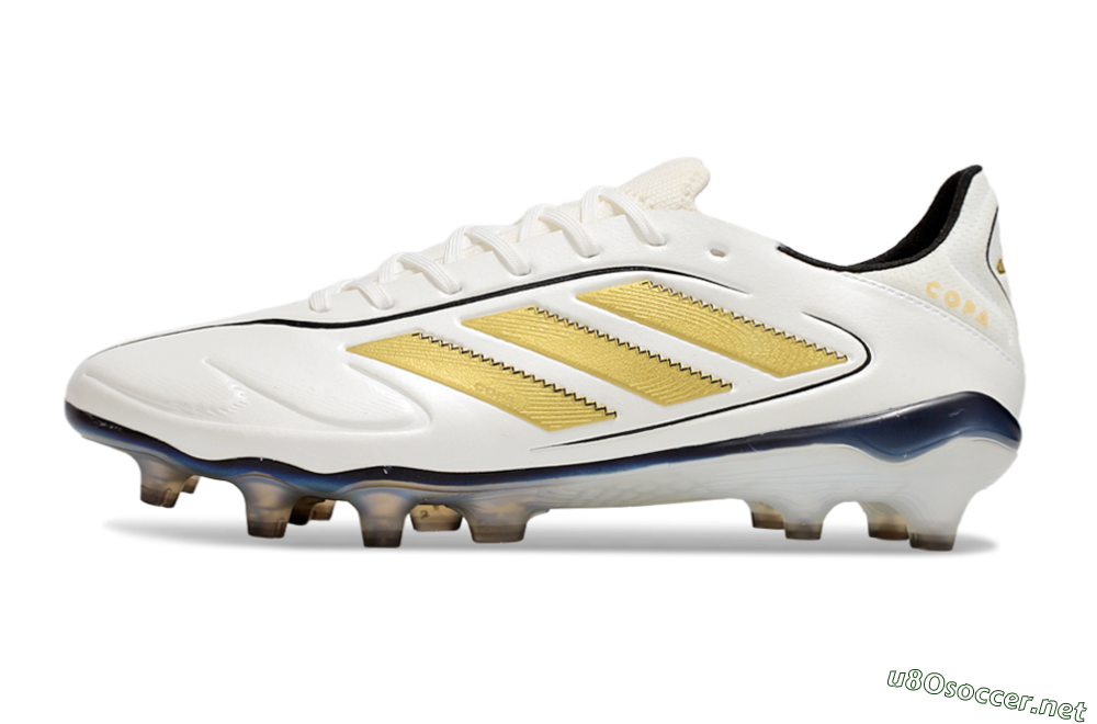 Men's Adidas Copa Pure 3 Elite FG Football Boots - White/Gold/Black 0