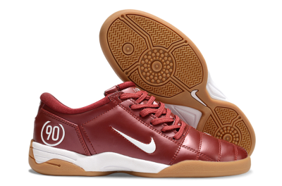 Men's Nike Total 90 II IC Football Shoes - Red/White
