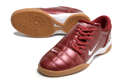 Men's Nike Total 90 II IC Football Shoes - Red/White