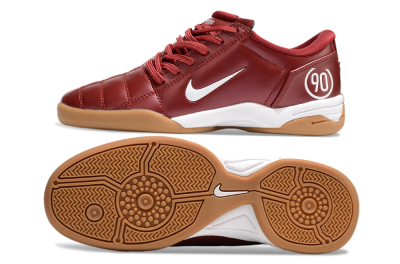Men's Nike Total 90 II IC Football Shoes - Red/White
