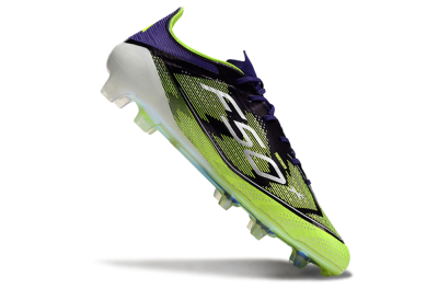 Men's Adidas F50 Elite FG Football Boots - Purple/Yellow/White