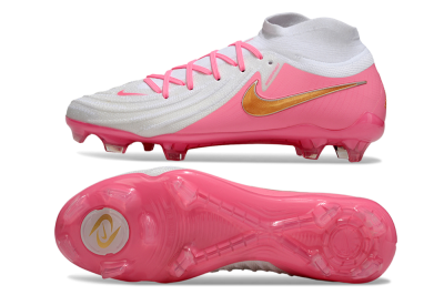 Men's Nike Phantom Luna Elite NU FG Football Boots - White/Pink/Gold