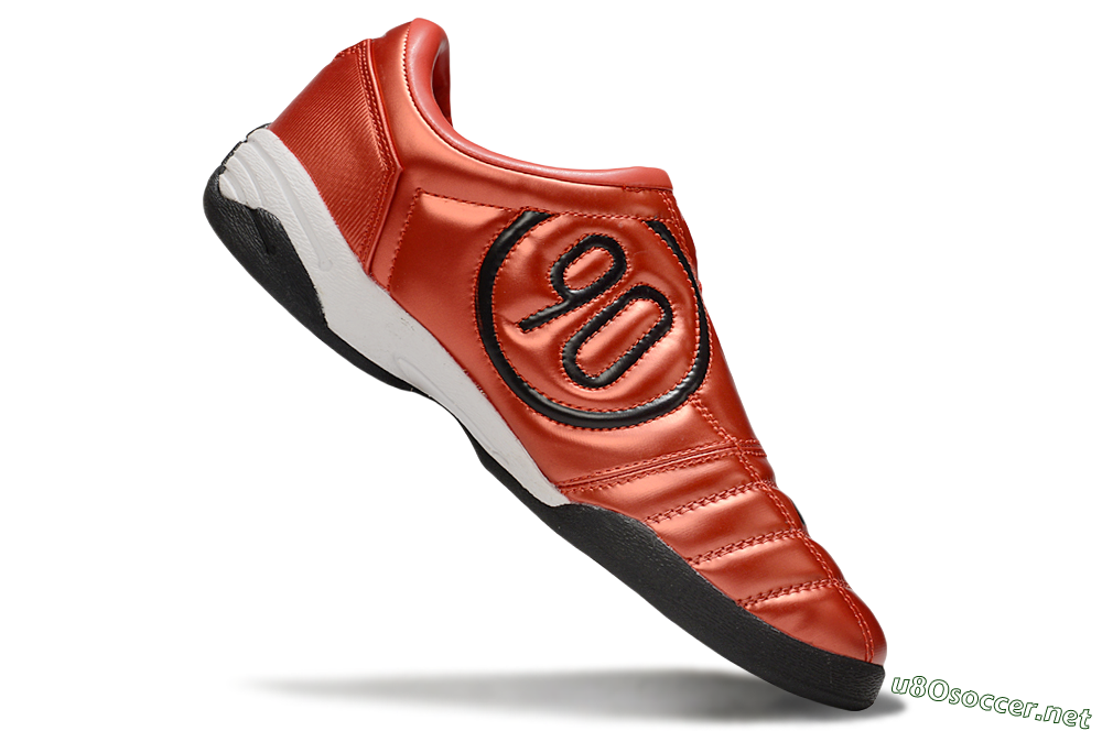 Men's Nike Total 90 II IC Football Shoes - Red/White/Black 5