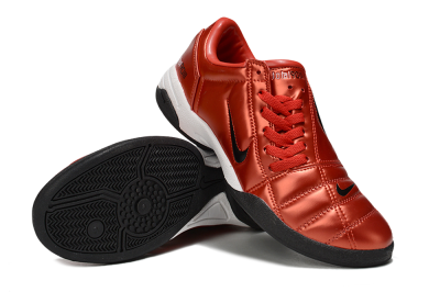 Men's Nike Total 90 II IC Football Shoes - Red/White/Black