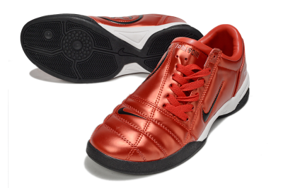 Men's Nike Total 90 II IC Football Shoes - Red/White/Black
