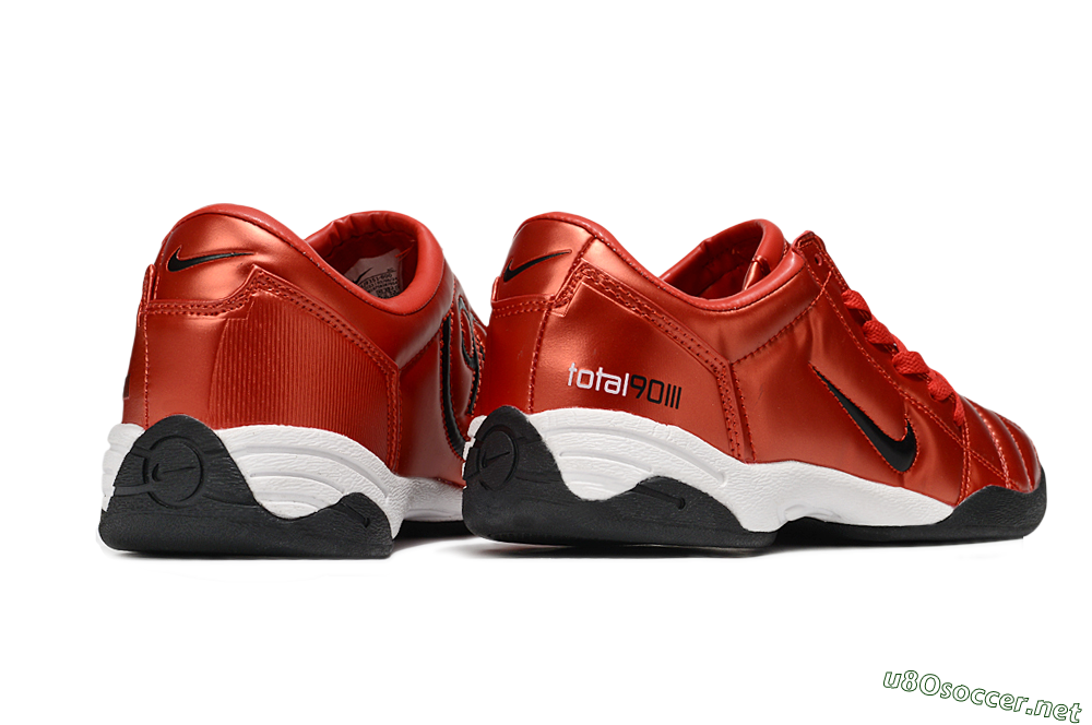 Men's Nike Total 90 II IC Football Shoes - Red/White/Black 7