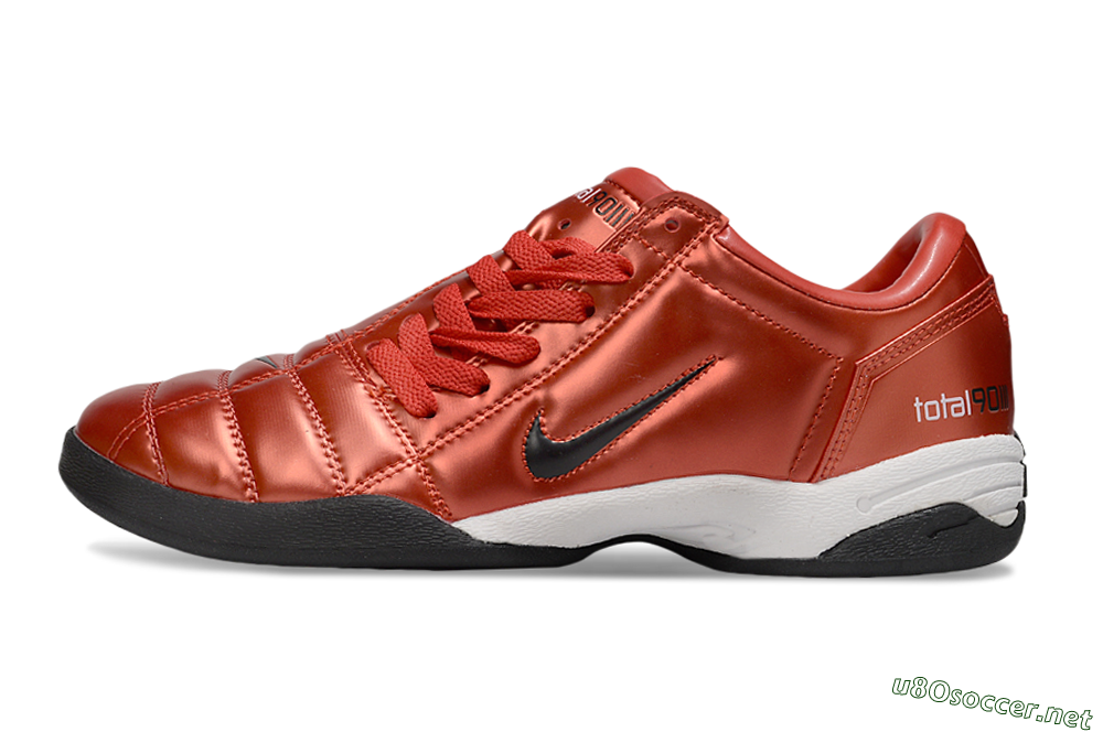 Men's Nike Total 90 II IC Football Shoes - Red/White/Black 0