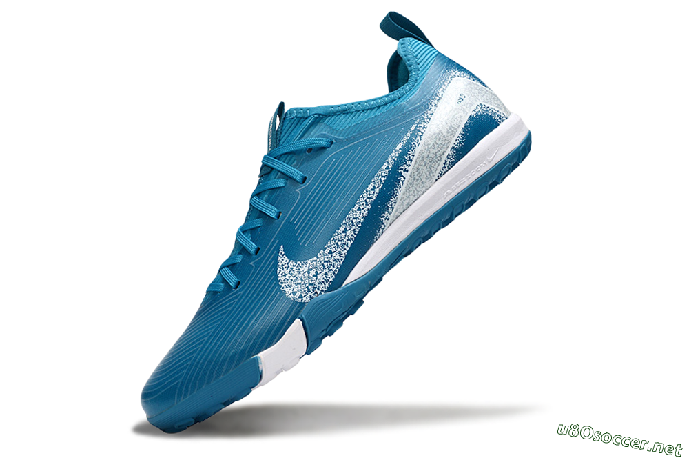 Unisex Nike Air Zoom Mercurial Vapor 16 Pro TF Football Shoes - Blue/White 6