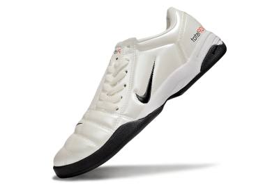 Men's Nike Total 90 II IC Football Shoes - Beige/Black/White