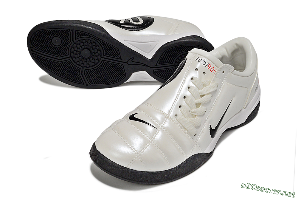 Men's Nike Total 90 II IC Football Shoes - Beige/Black/White 3