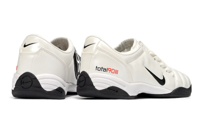 Men's Nike Total 90 II IC Football Shoes - Beige/Black/White