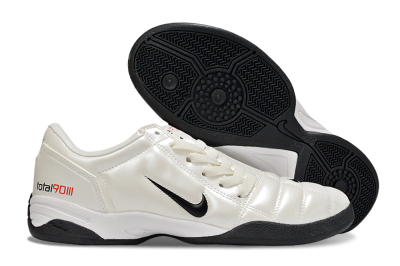 Men's Nike Total 90 II IC Football Shoes - Beige/Black/White