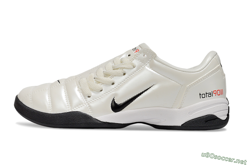 Men's Nike Total 90 II IC Football Shoes - Beige/Black/White 0