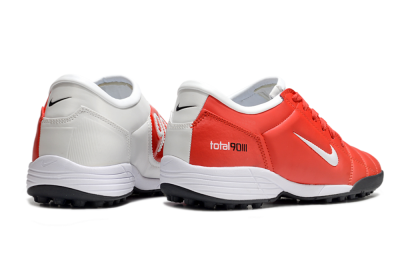 Unisex Nike Total 90 II TF Football Shoes - Red/White/Black
