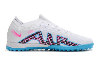 Unisex Nike Air Zoom Mercurial Vapor 16 Elite TF Football Shoes - White/Red/Blue