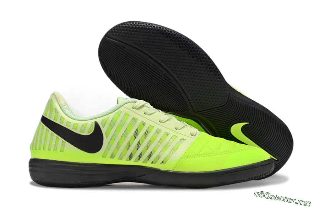 Unisex Nike Lunar Gato 2 IC Football Shoes - Yellow/Black 2