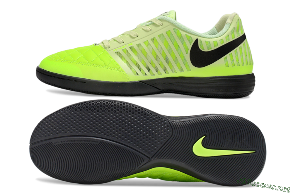 Unisex Nike Lunar Gato 2 IC Football Shoes - Yellow/Black 1