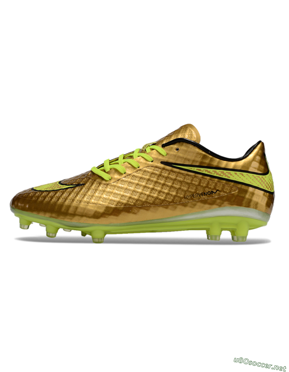Men's Nike Hypervenom Phantom FG Football Boots - Gold/Yellow/Black 2